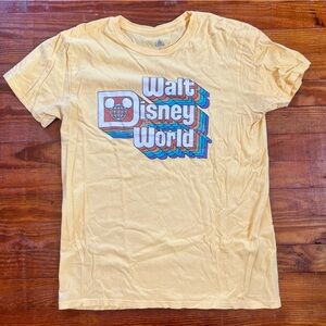 Walt Disney World Butter Yellow Retro T-Shirt